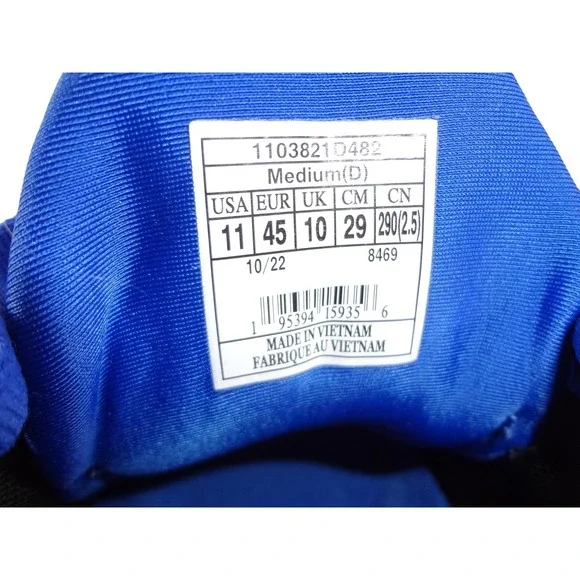 Brooks Glycerin GTS 20 Mens Running Shoes Blue Yellow Size 11 Medium D - Picture 7 of 7